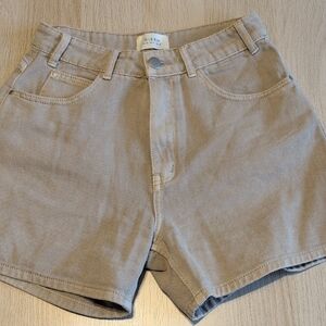 Dissh Tan Denim Shorts